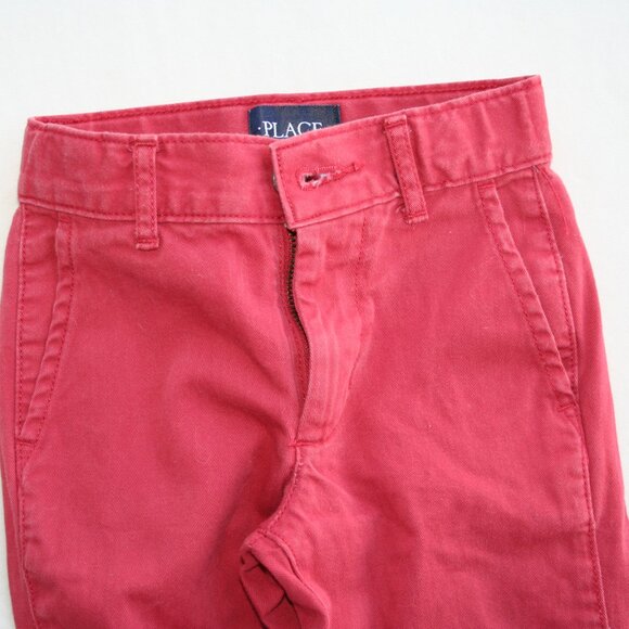 ๐BOYS 5s RED DRESS PANTS SLIM WAIST ADJUSTABLE COMFY CLASSIC FIT JEANS KIDS - Picture 11 of 15